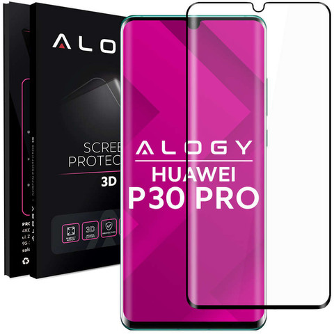 Tvrzené sklo Alogy full screen pro Huawei P30 Pro Black
