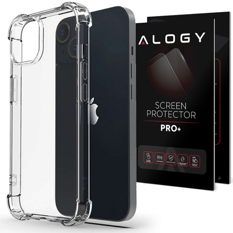 Pancéřové pouzdro ShockProof Alogy pro Apple iPhone 14 Plus. Čiré sklo