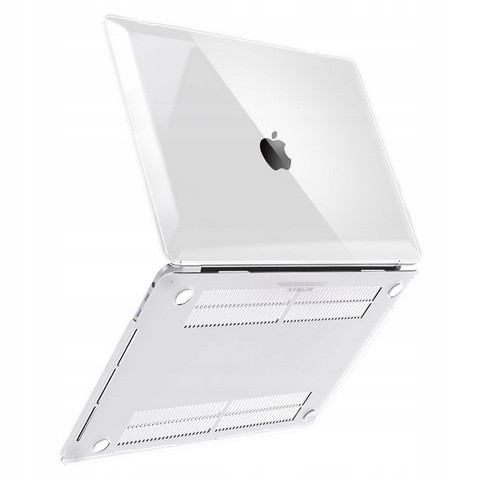 Pevné pouzdro Etui Alogy pro Apple Macbook Air 13 2022 M2 A2681 13,6" Przezroczyste