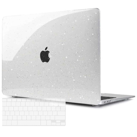 Alogy Hard Case pro Apple MacBook Air 13 M1 2020 Glitter Clear Keyboard kryt