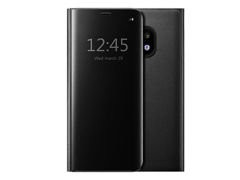 Kryt Clear View Samsung Galaxy J7 2017 Black Glass