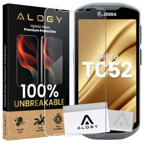 Hybridní sklo pro Realme 11 Pro 5G / Pro Plus Screen Protector Alogy Flexi Glass 9H Case Friendly Flat Screen Cover