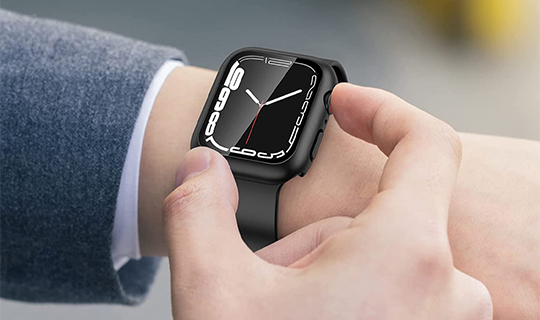 Alogy 2in1 case overlay + glass for Apple Watch 7 41mm