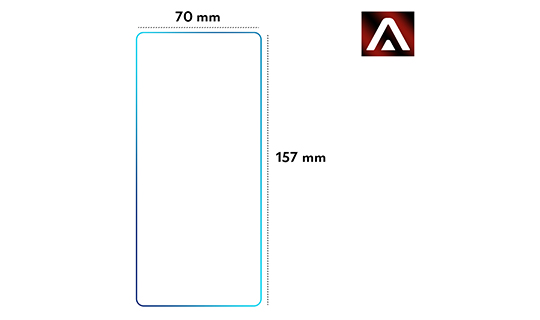 Alogy gehärtetes Glas für den Bildschirm für Motorola Edge 20 Lite