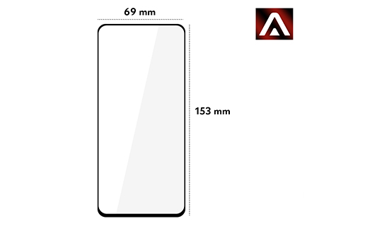 Szklo Alogie auf dem Telefon und Bildschirm Realme GT 5G