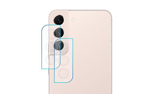2x čočka fotoaparátu Alogy Tempered Glass pro Samsung Galaxy S22 Plus