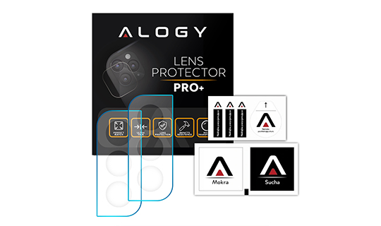 2x čočka fotoaparátu Alogy Tempered Glass pro Samsung Galaxy S22 Plus