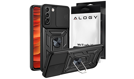 Alogy Camshield Stand Ring Camera Case for Samsung Galaxy S22 Plus