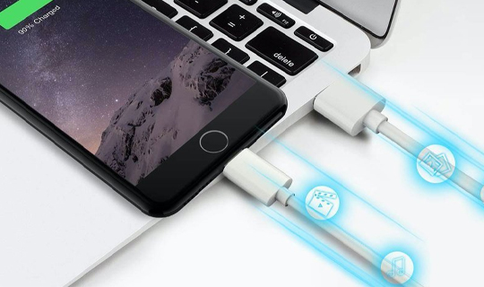 Kabel USB to Lightning 100 cm bílý