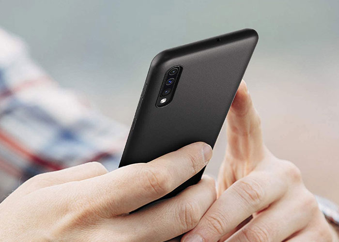 Etui Alogy silikon czarny slim case samsung galaxy a50 a30