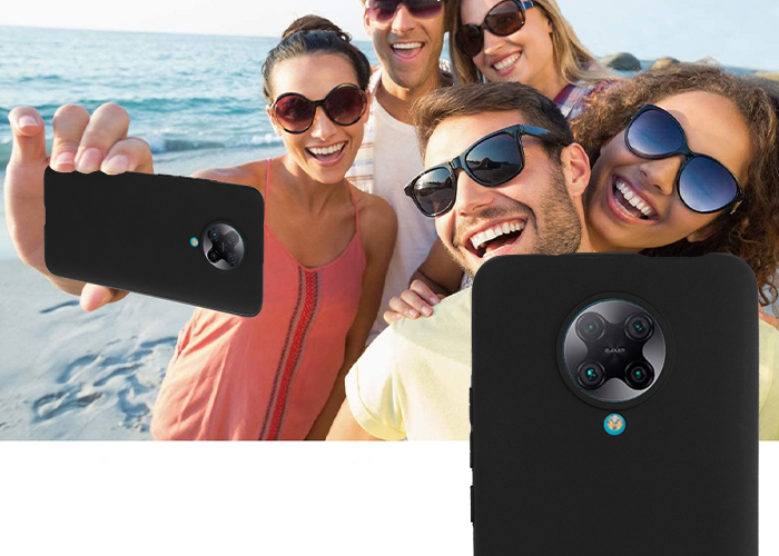 Alogy black silicone slim case for Xiaomi Redmi K30 Pro