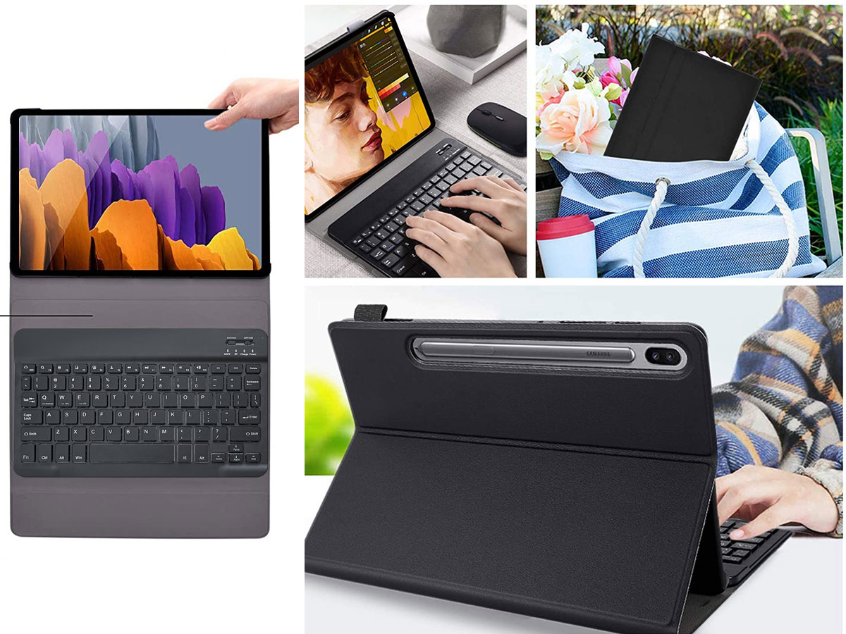 Etui Alogy Smart klawiatura bluetooth do Galaxy Tab S6 Lite 10.4 P610/ P615