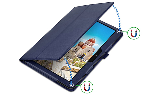 Etui Alogie Stojak für Lenovo Tab M10 10.1 TB-X505 F/L