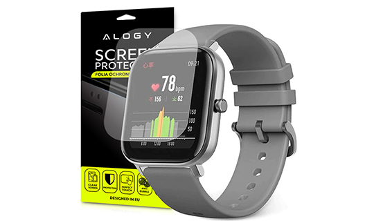 5x Folia Alogy od Xiaomi AmazFit GTS