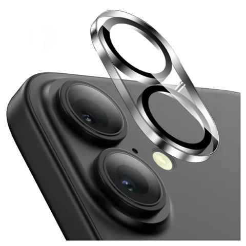 2x Kameralinsenglas für Apple iPhone 16 Pro / 16 Pro Max Alogy Lens Protector Pro Transparent