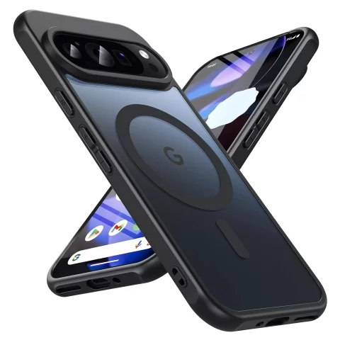 Google Pixel 9/ 9 Pro Case Alogy MagSafe Hybrid Matte Case MagMat Matte Black