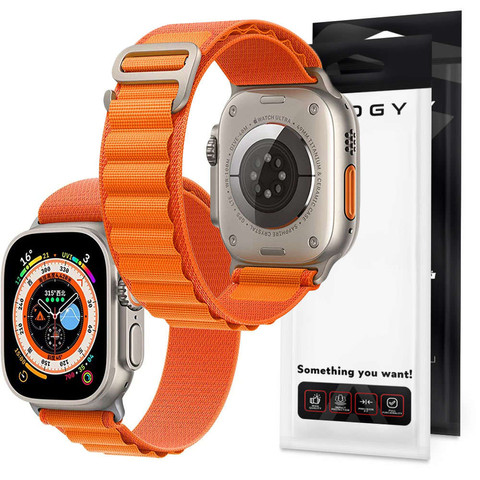 Alogy Sport Strap for Apple Watch 4/5/6/7/8/SE (38/40/41mm) Orange