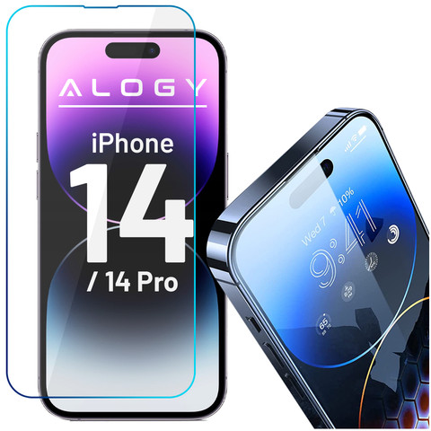 9H tempered glass Alogy screen protector for Apple iPhone 14/ 14 Pro