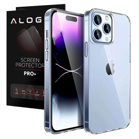 Alogy silicone case for Apple iPhone 14 Pro Clear Glass