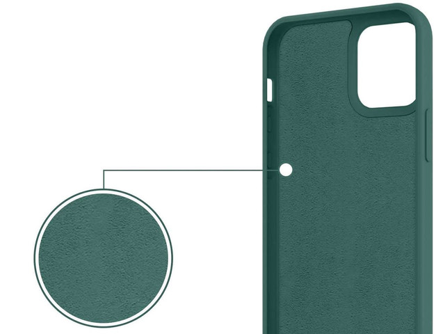 Ring Ultra Slim Alogy Silikonhülle für iPhone 12 Pro Max 6.7 Grün