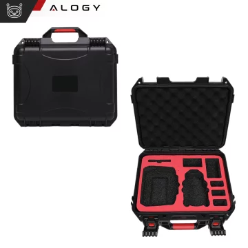 Tasche Tragetasche für DJI Mini 4 Pro, Mini 3 Pro, Mini 3 Cover Drone Case Alogy Controller Hard Case Schwarz