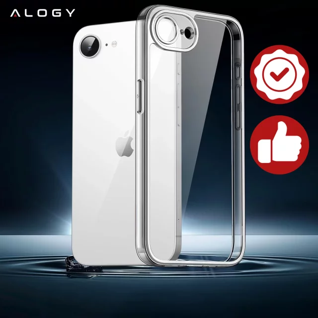 Pouzdro pro Apple iPhone 16 Pro Max Alogy Anti-Shock Hybrid Case pro MagSafe Transparent