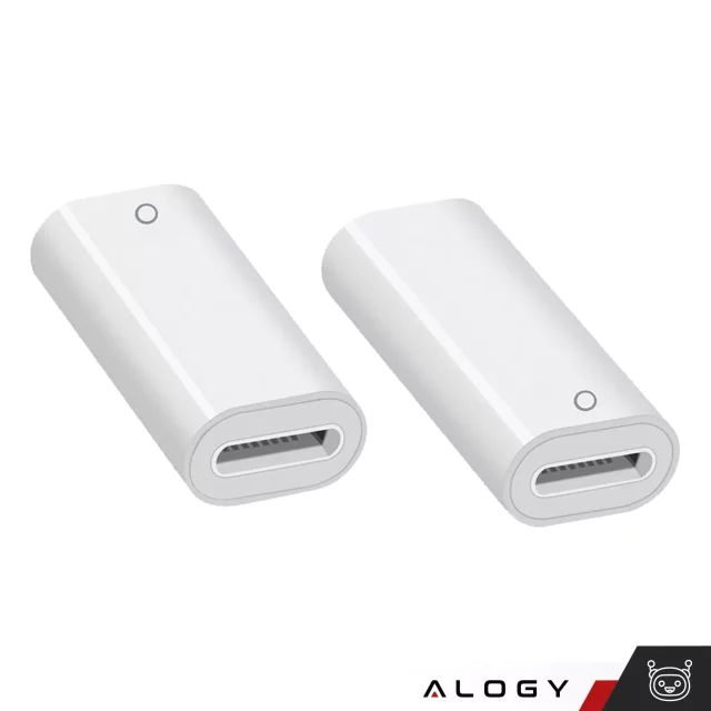 Alogy Magnetischer Stylus-Stift, Notiz- und Skizzenstift für Apple iPad Pro/Air/Mini, Weiß