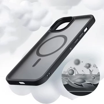 Protective case Magmat MagSafe phone case for Apple iPhone 11 Matte Black