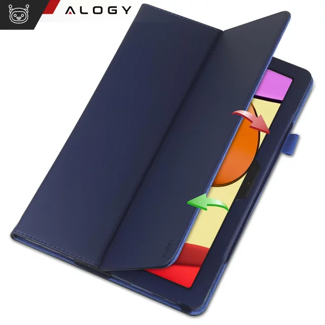 Pouzdro pro Lenovo Tab M11 10,95" TB330FU/TB330XU/TB331FC Stojan Kryt Tablet Flip Cover Pouzdro Alogy Navy Blue