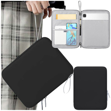 Alogy Carrying Case Pouch for tablet Slider up to 12.9 inch Black