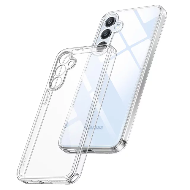 Hülle für Apple iPhone 16 Pro Max Alogy Anti-Shock Hybrid Case für MagSafe Transparent