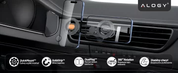 HUB-Splitter Alogy-Adapter für Computer-Laptop mit USB-C auf 3x USB-A 2.0 1x USB-A 3.0 Grau