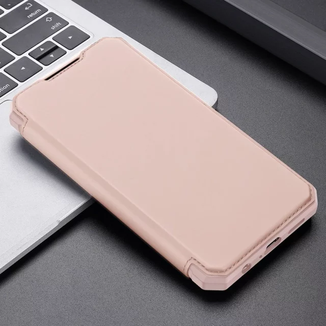 DUX DUCIS Skin X Holster Cover mit Flip Cover für Samsung Galaxy A72 4G rosa