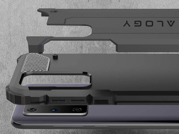Pouzdro Alogy Hard Armor pro Huawei P40 šedé