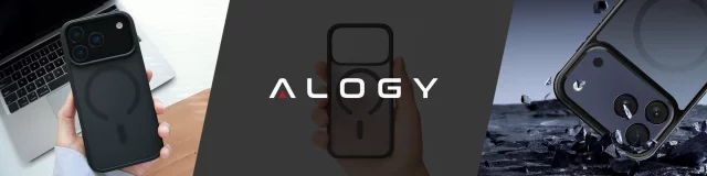 Alogy 3in1 Case Pack™ – Schwarze MagSafe Hybrid-Hülle mit 2 Displayschutzfolien aus gehärtetem Glas für Apple iPhone 17 Pro Max