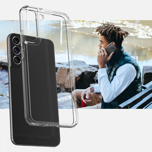 Spigen Ultra Hybrid Case for Samsung Galaxy S22 Crystal Clear Glass