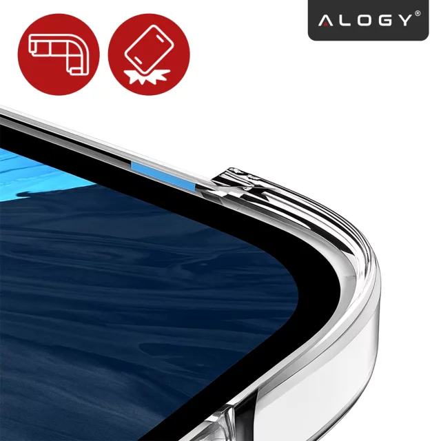 Ochranný kryt pro Redmi Pad SE 11" 2023, zesílené rohy, tenký a lehký, nárazuvzdorný, Alogy FlexiShield™ – průhledný