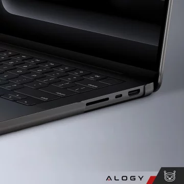 HUB splitter Alogy Adaptér pro počítačový notebook s USB-C na 3x USB-A 2.0 1x USB-A 3.0 šedý