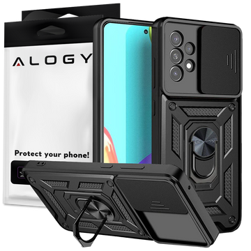 Alogy Camshield Stand Ring Case with Camera Cover for Samsung Galaxy A73 / A73 5G