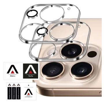 2x Glass Lens Camera for Apple iPhone 16 Pro / 16 Pro Max Alogy Lens Protector Pro Transparent