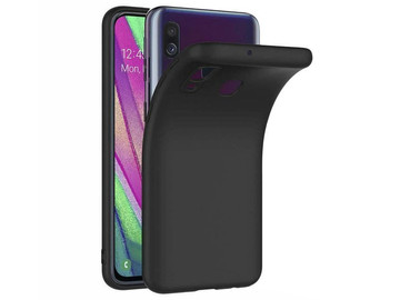 Alogy slim case silikonové pouzdro pro Samsung Galaxy A40 černé