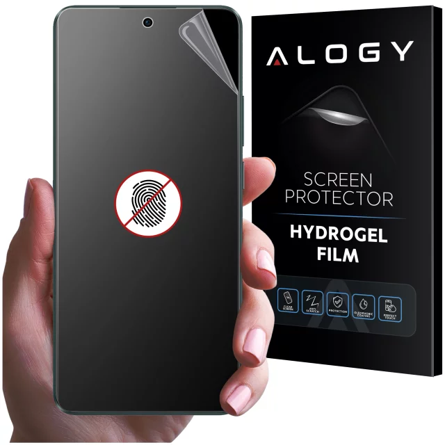 "MATTE" foil for Oppo Reno 10 5G / 10 Pro Hydrogel Alogy HydroSkin Matte Pro™ for screen for "FREE FINGERPRINT" case