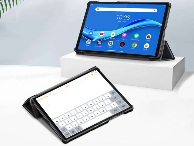 Alogy Book Cover for Lenovo M10 Gen 2 TB-X306 Black Glass