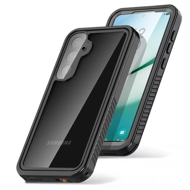 Etui Wodoodporne do Samsung Galaxy S25 Plus Alogy HydroArmor™ IP68 Case z przezroczystym tyłem Pancerna obudowa 360