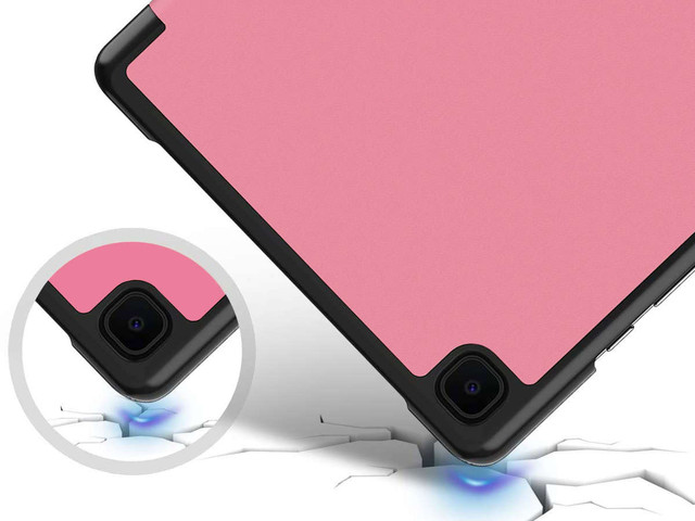 Alogy Book Cover Hülle für Samsung Galaxy Tab A7 10.4 2020/2022 T500 / T505 Rosa