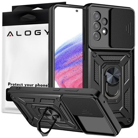 Alogy Camshield Stand Ring Case with Camera Cover for Samsung Galaxy A53 / A53 5G