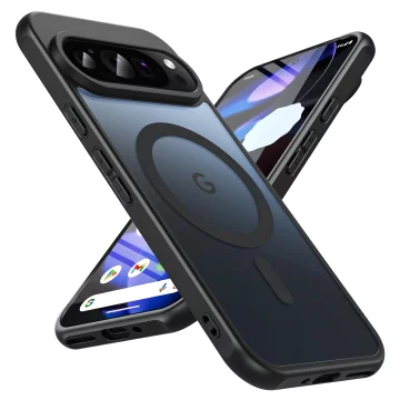 Google Pixel 9/ 9 Pro Case Alogy MagSafe Hybrid Matte Case MagMat Matte Black