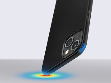 Spigen Thin Fit Hülle für Apple iPhone 13 Black Glass