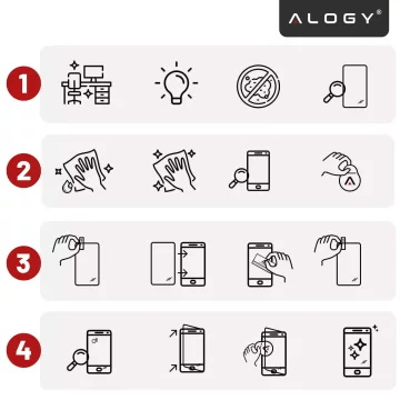 Hybridní sklo pro Realme 11 Pro 5G / Pro Plus Screen Protector Alogy Flexi Glass 9H Case Friendly Flat Screen Cover