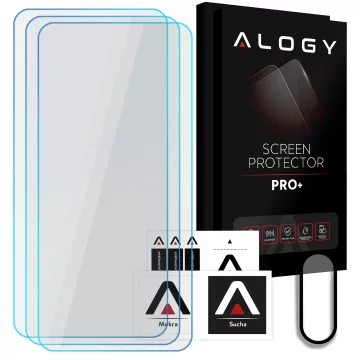 Alogy Glass Pack 3x Tempered Glass Screen Protector 9h Lens Glass for Apple iPhone 14 Pro